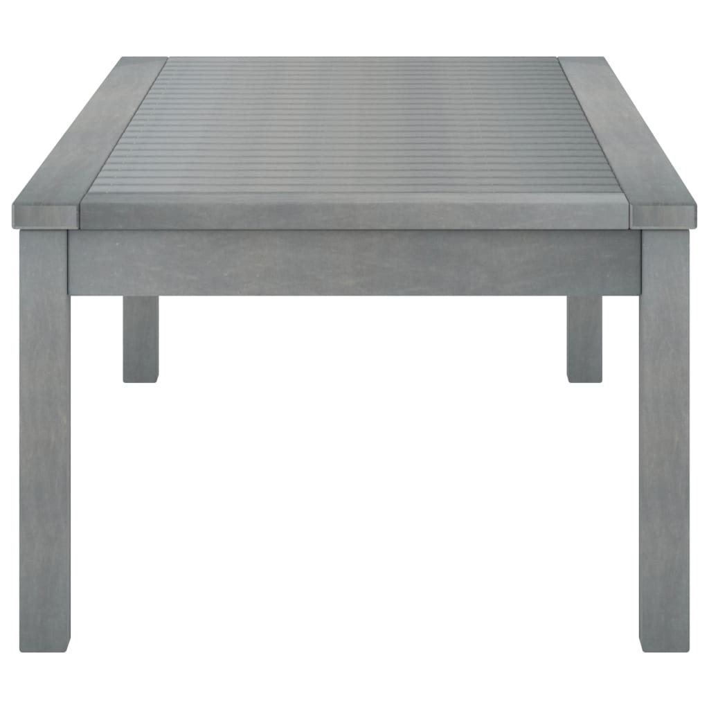 Salontafel Acaciahout Grijs 100x50cm - 35% Korting!