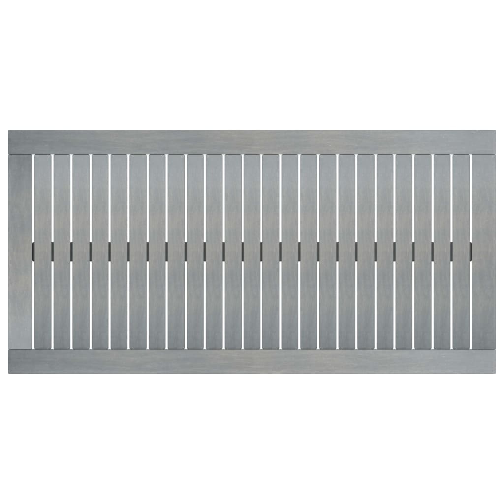 Salontafel Acaciahout Grijs 100x50cm - 35% Korting!