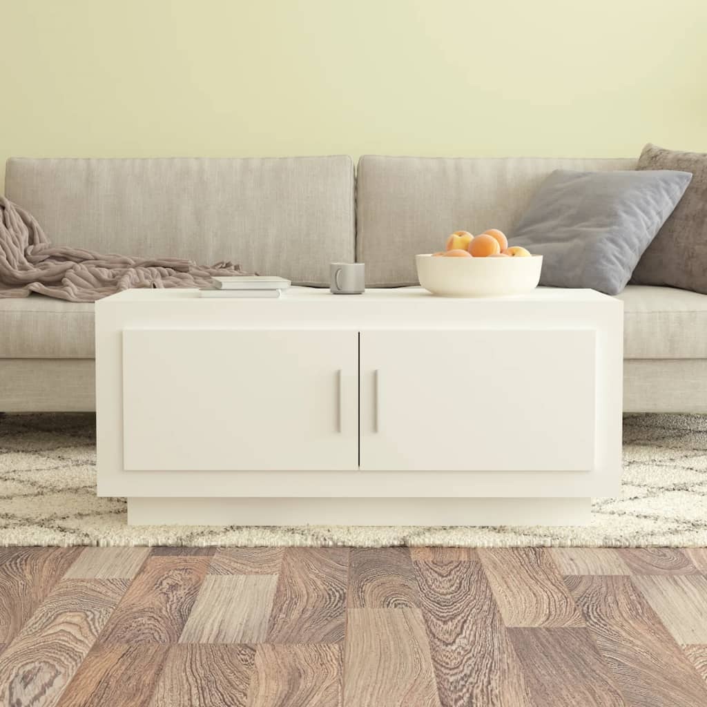 Salontafel Wit 102x50x45cm - Zo Goed Als Nieuw! 35% Korting