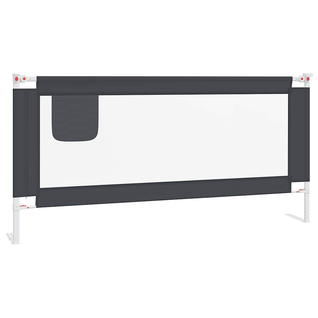 VidaXL Bedhekje Peuter 190cm Donkergrijs - 35% Korting!