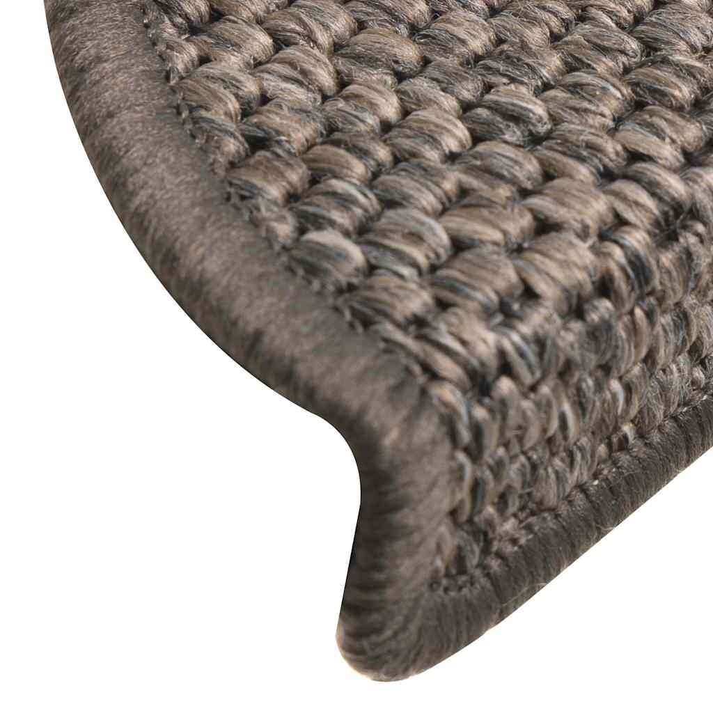 Trapmatten Sisal-look Bruinbeige (15 st) - 35% Korting!