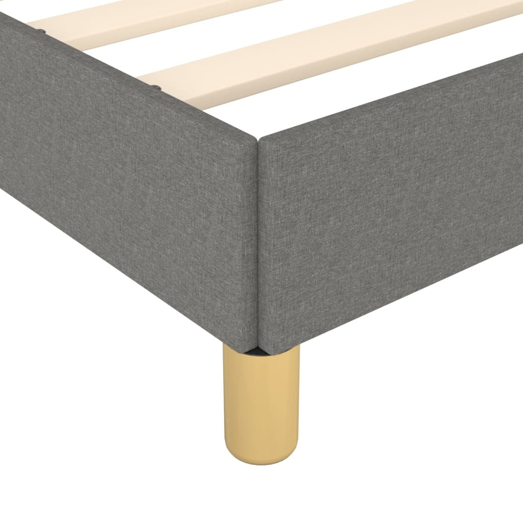VidaXL Bedframe 140x200cm Donkergrijs - 35% Korting!