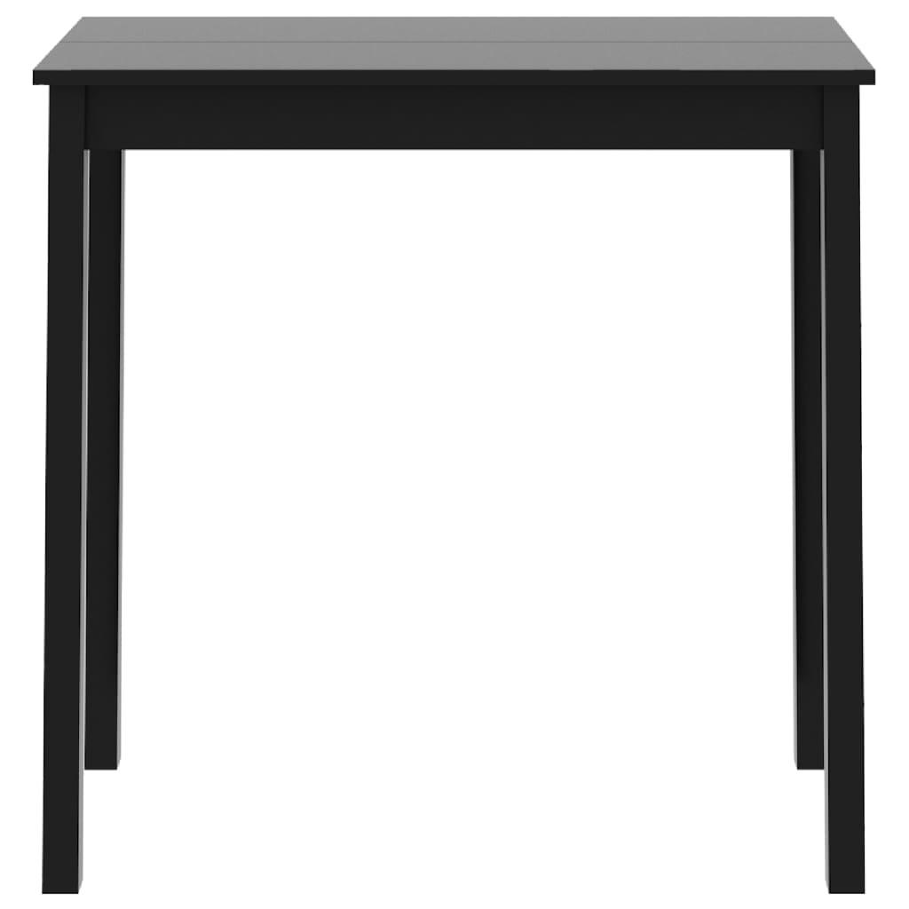 vidaXL Bartafel Zwart MDF - Nieuwstaat! 35% Korting