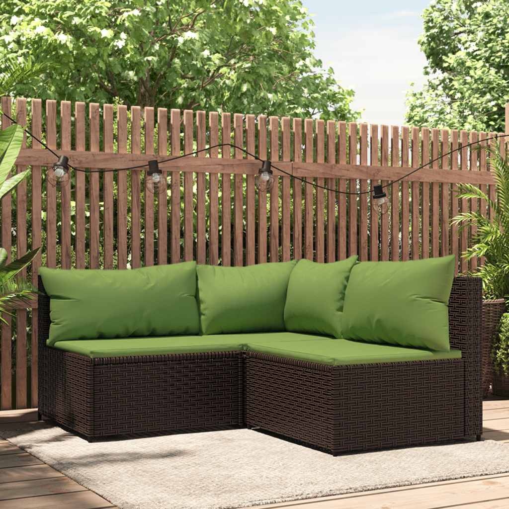 Loungehoek vidaXL Bruin Rattan - 35% Korting!