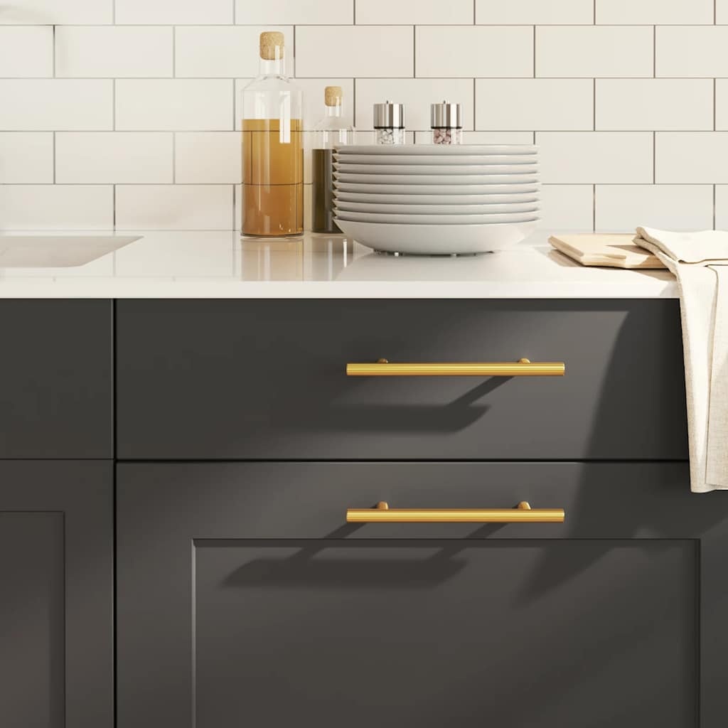 VidaXL Handvatten (10 st) RVS Goud - 41% Korting!