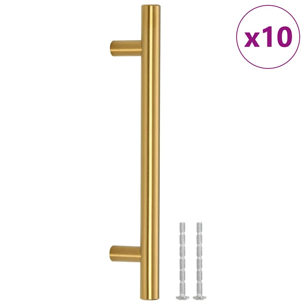 VidaXL Handvatten (10 st) RVS Goud - 41% Korting!