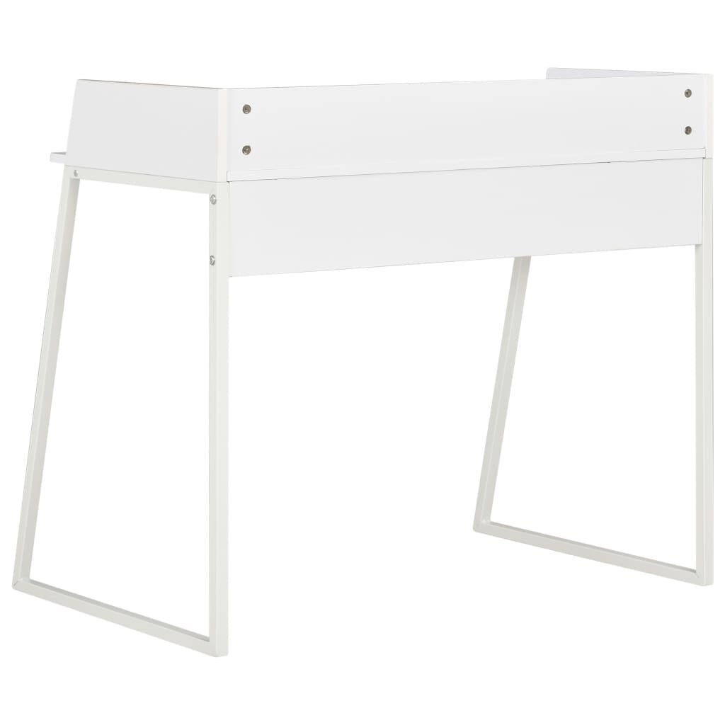 VidaXL Bureau Wit 90x60cm - 57% Korting! Schilfering