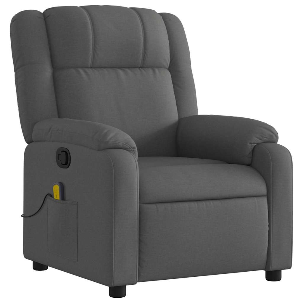 vidaXL Massagestoel Donkergrijs - 42% Korting!