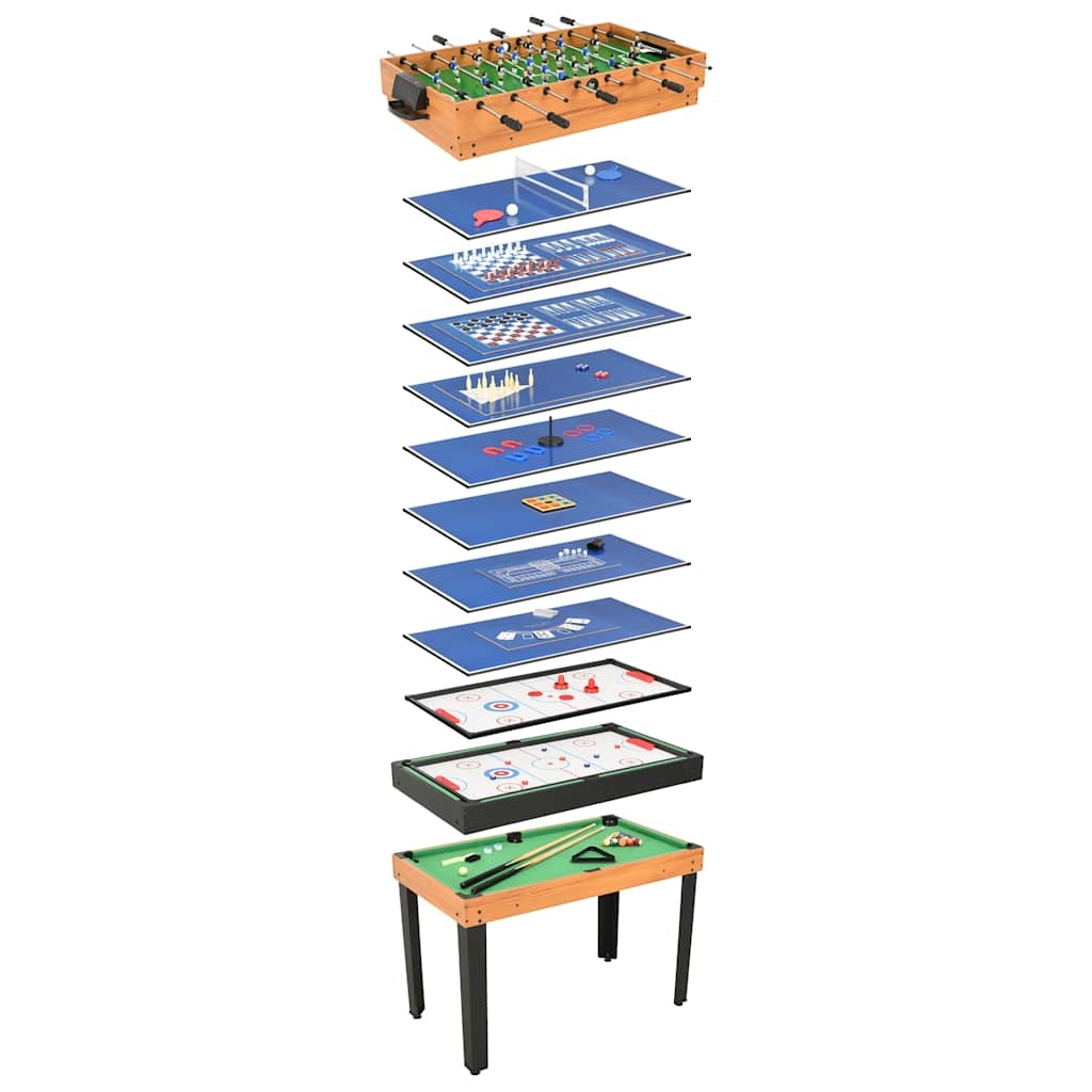 VidaXL 15-in-1 Speeltafel Esdoorn - 42% Korting!