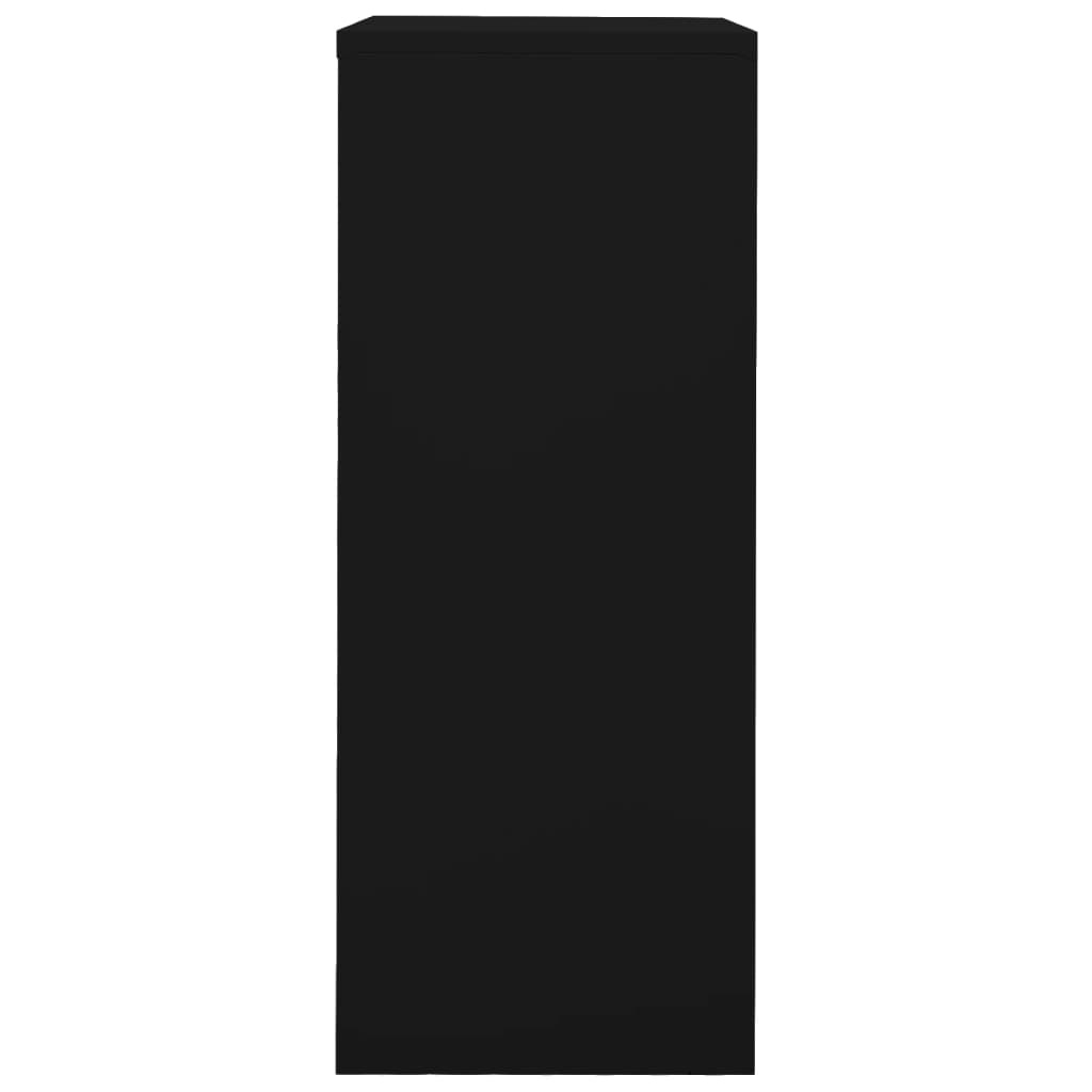 VidaXL Kantoorkast Zwart 90cm - 42% Korting!