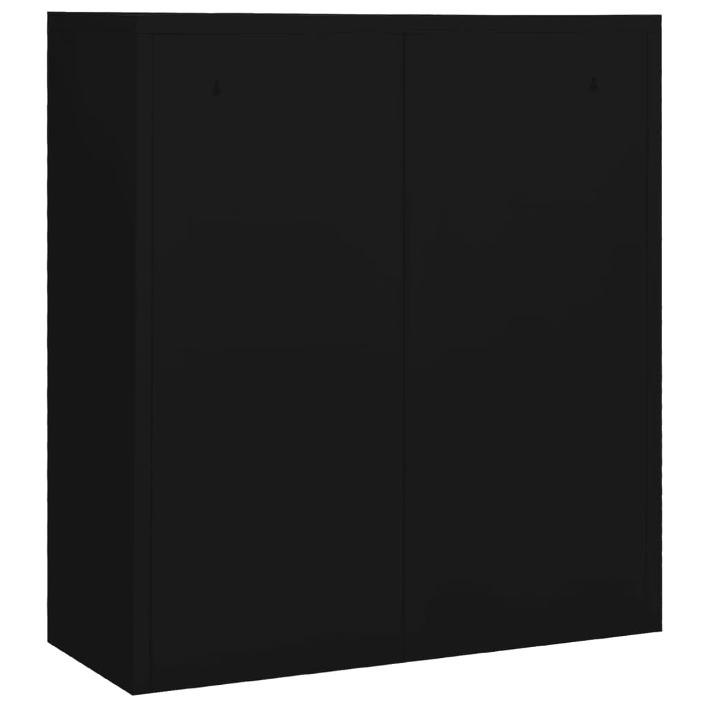 VidaXL Kantoorkast Zwart 90cm - 42% Korting!