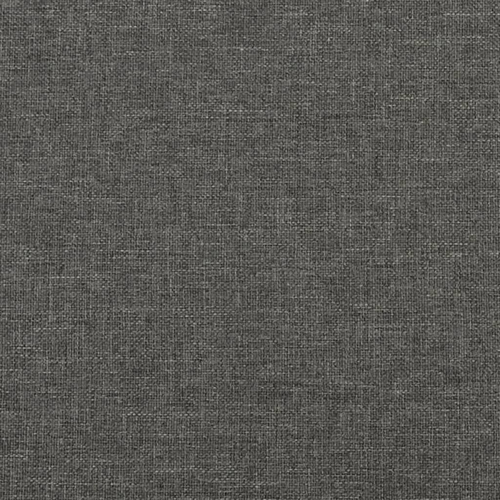 vidaXL Bedframe 140x190cm Donkergrijs - 53% Korting!