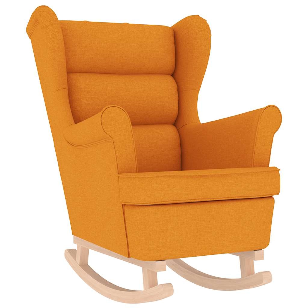 Schommelstoel Donkergeel - 47% Korting! Comfort & Stijl
