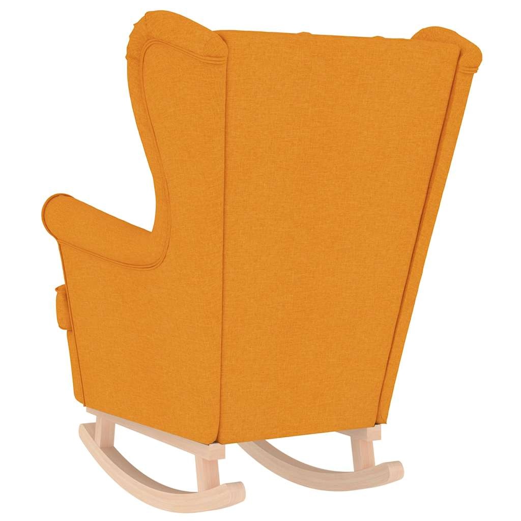 Schommelstoel Donkergeel - 47% Korting! Comfort & Stijl