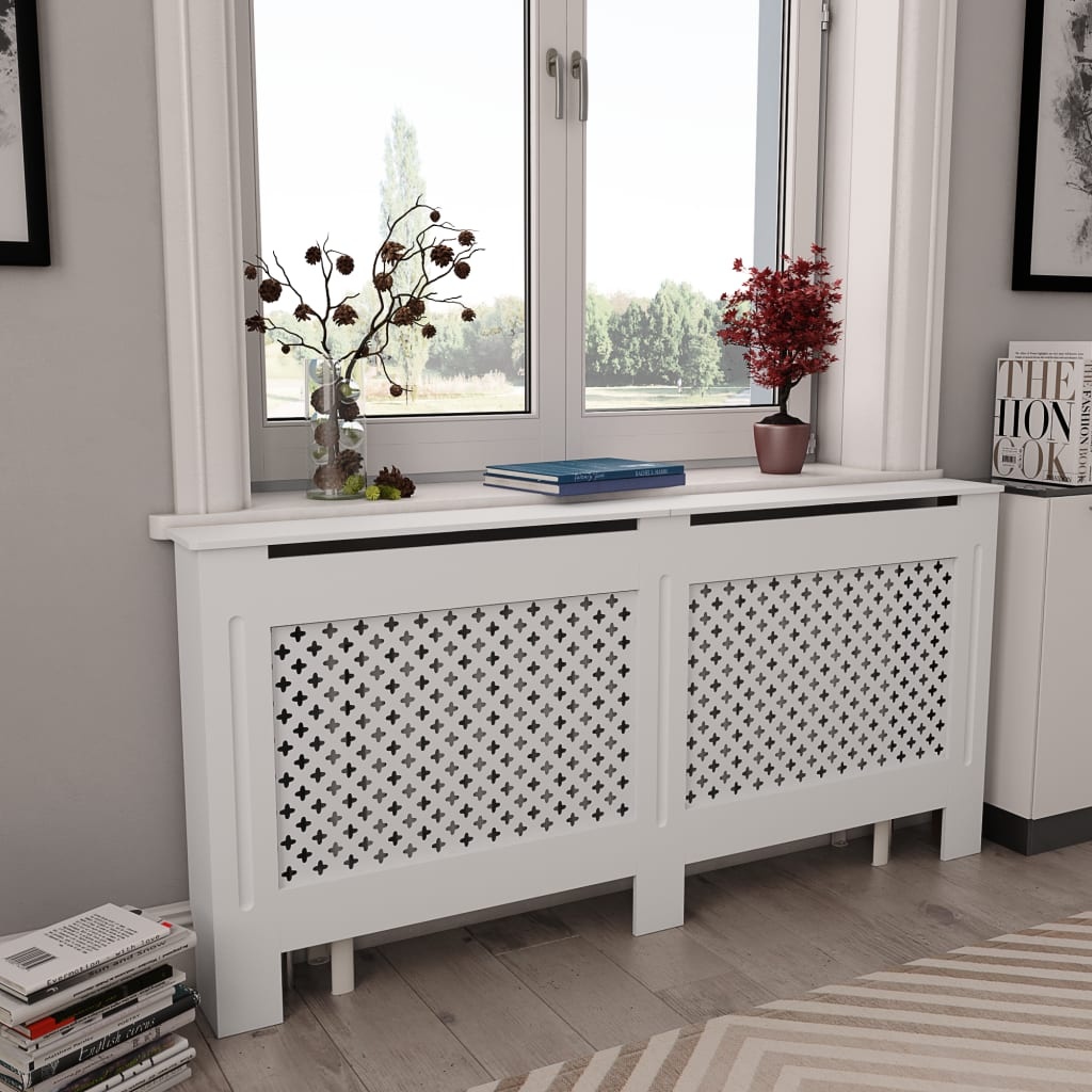 vidaXL Radiatorombouw Wit 172cm - 47% Korting!