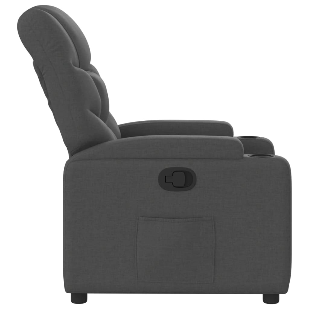 vidaXL Verstelbare Fauteuil Donkergrijs - 42% Korting!