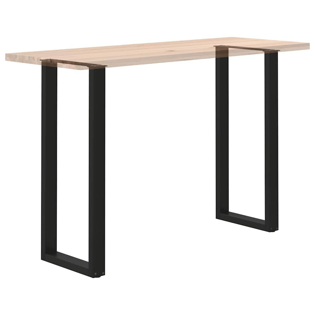 vidaXL Salontafelpoten U-Vorm Zwart 50% Korting!