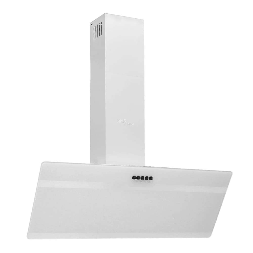 vidaXL Wandafzuigkap 90cm Wit - 47% Korting!