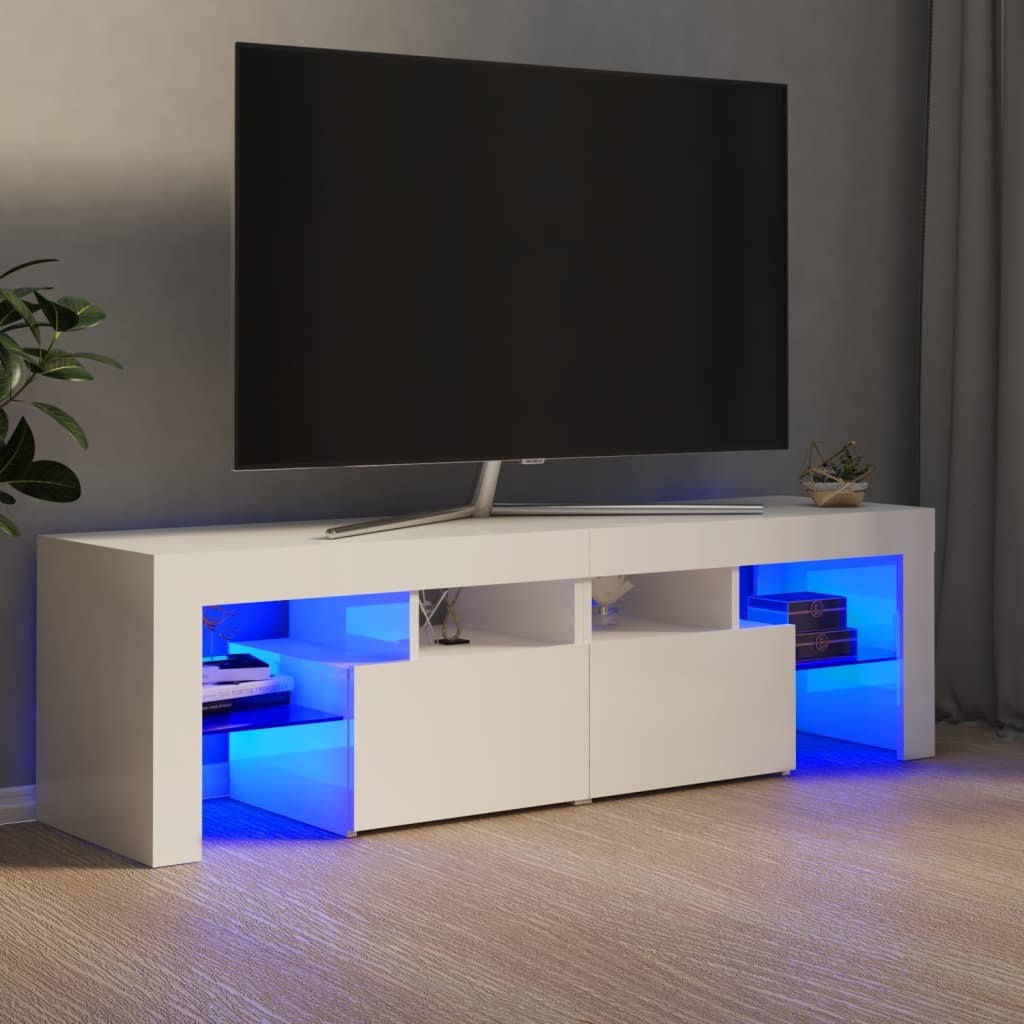 TV-Meubel Wit Hoogglans 140cm - 68% Korting!