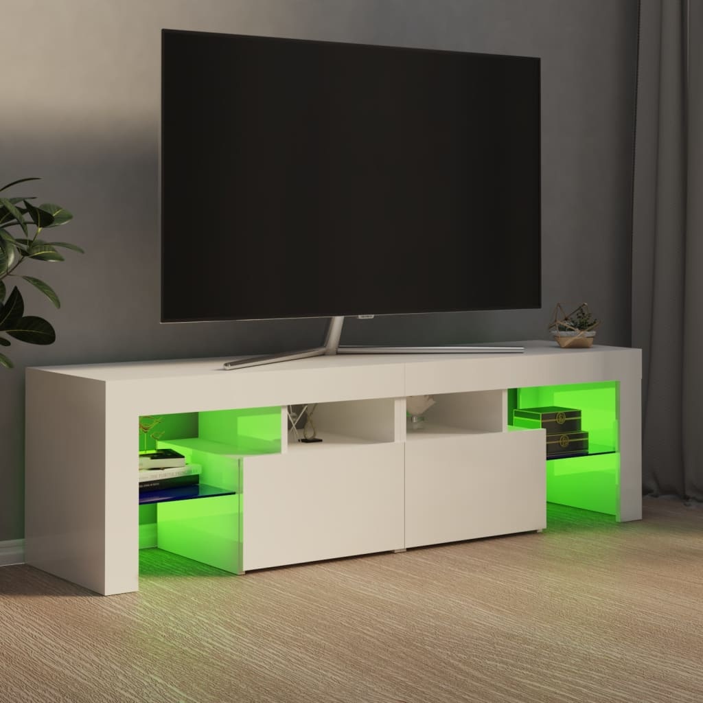 TV-Meubel Wit Hoogglans 140cm - 68% Korting!