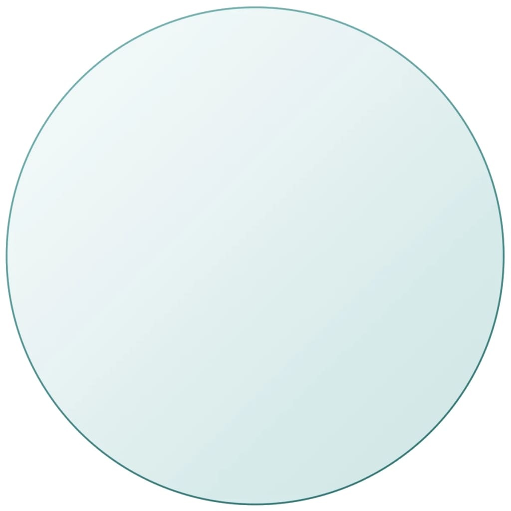 vidaXL Tafelblad Gehard Glas 90cm Rond - 47% Korting!