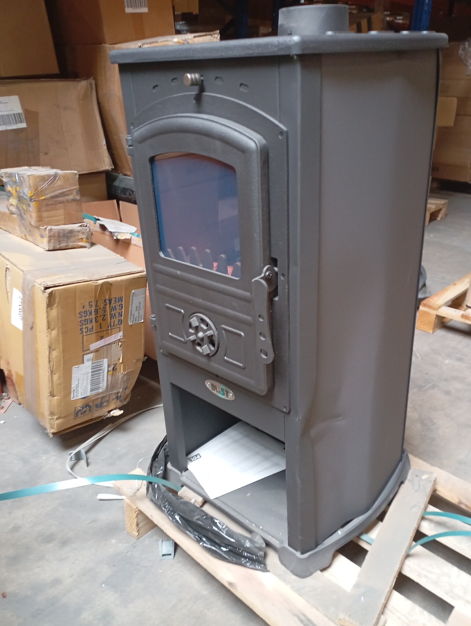 Houtkachel 12kW, Energielabel A - 62% Korting! (Deuk/Krassen)