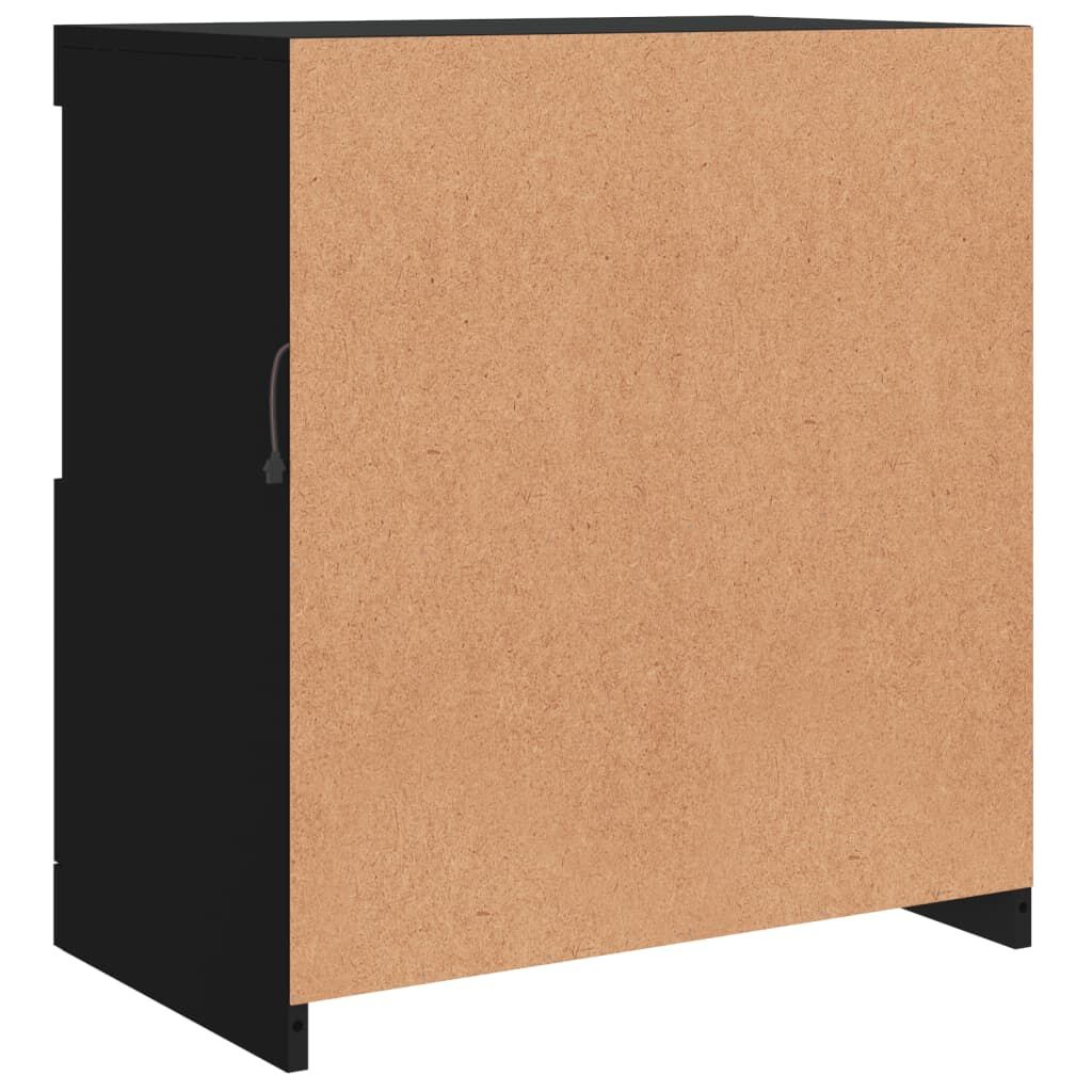 VidaXL Dressoir met LED Zwart - 53% Korting!