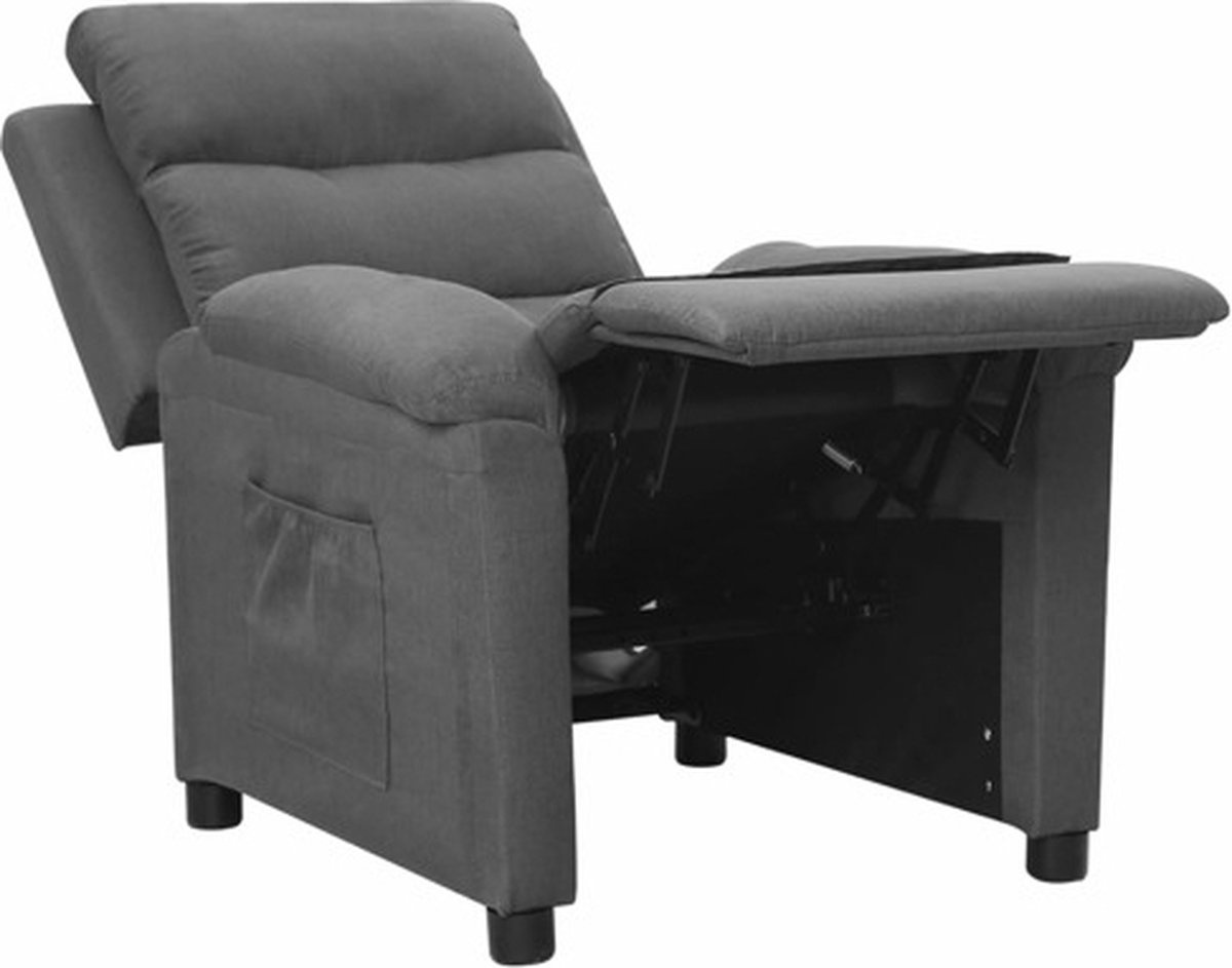 VidaXL Verstelbare Fauteuil Lichtgrijs - 57% Korting!