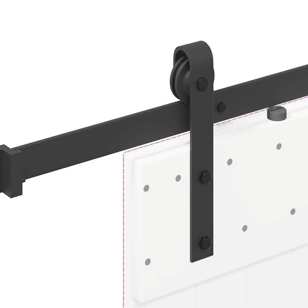 vidaXL Schuifdeur Onderdelen Set 152,5cm - 53% Korting!