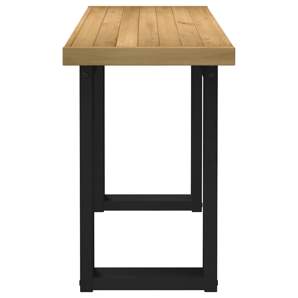 VidaXL Bureau NOAIN Grenenhout 120cm - 35% Korting!