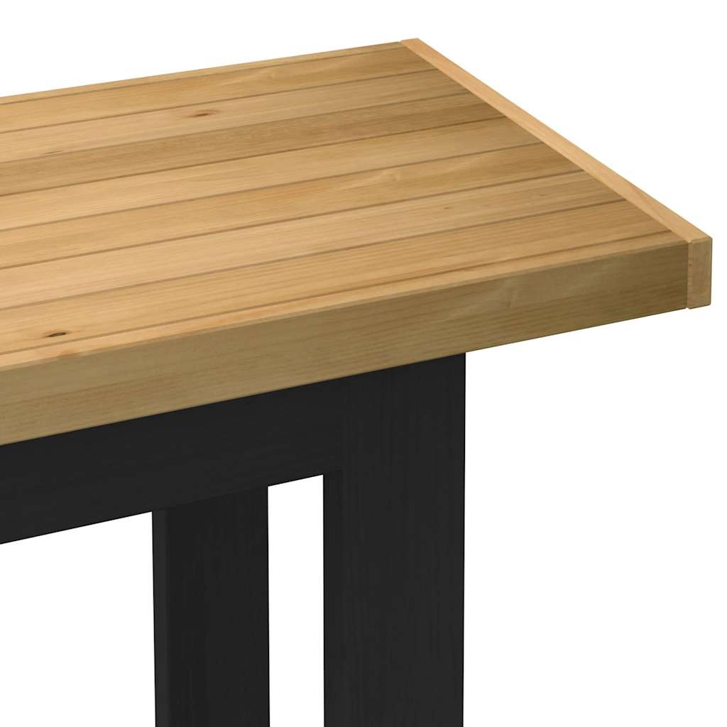 VidaXL Bureau NOAIN Grenenhout 120cm - 35% Korting!