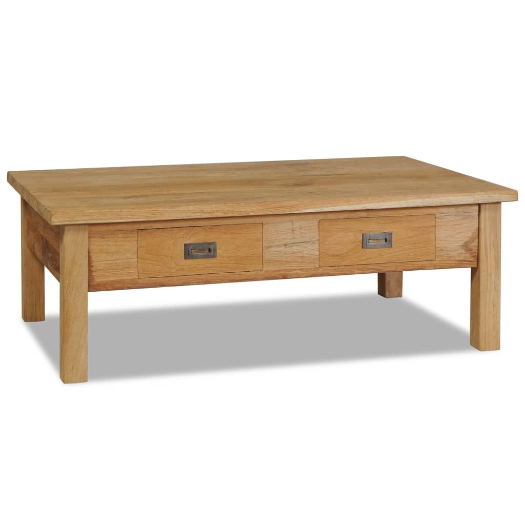 Salontafel Teakhout 100x60 - 35% Korting! Retourdeal!