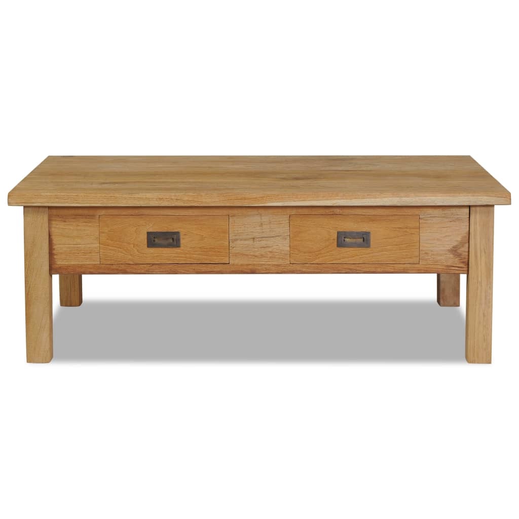 Salontafel Teakhout 100x60 - 35% Korting! Retourdeal!