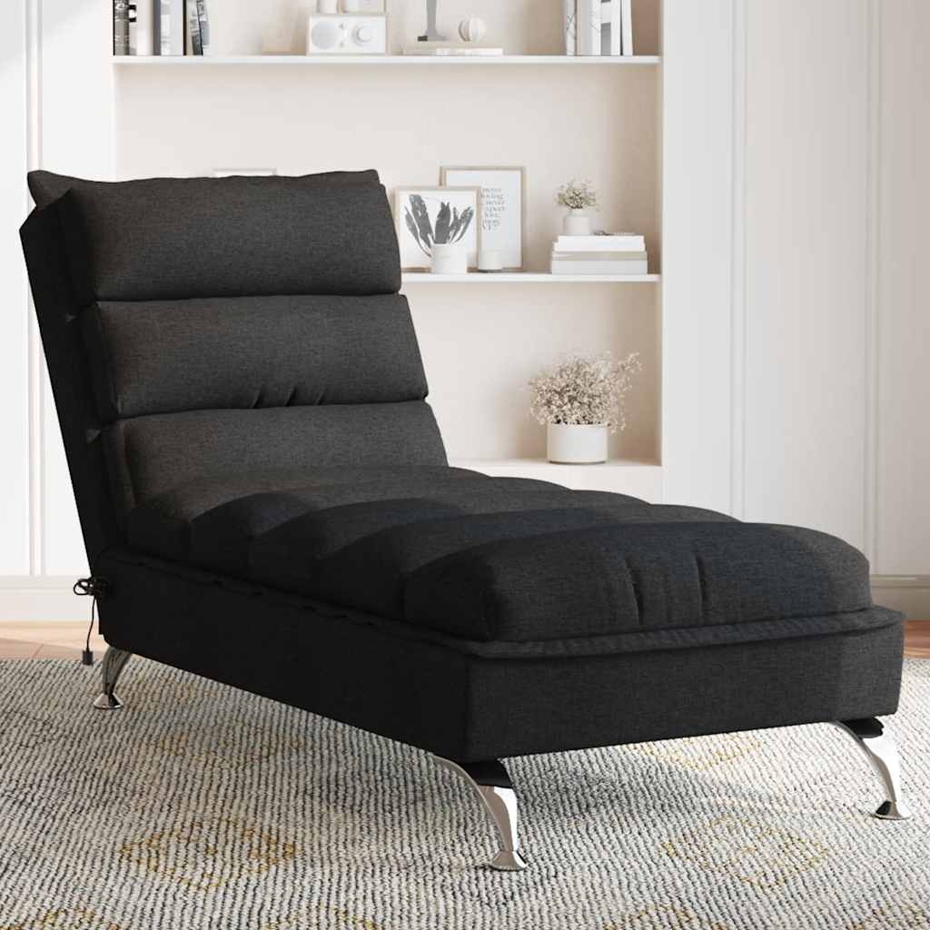 Massage Chaise Longue Zwart - Zo Goed Als Nieuw! 35% Korting