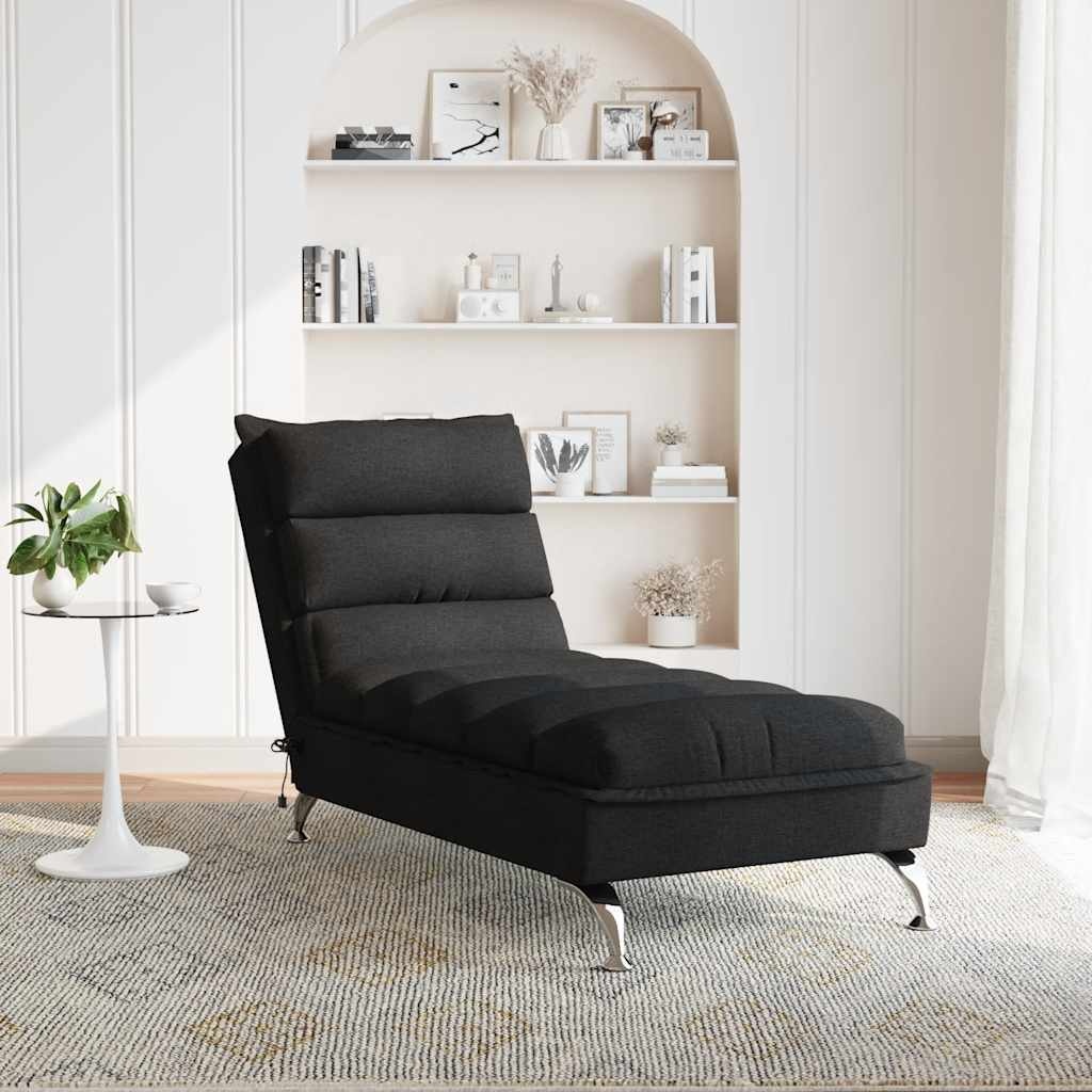 Massage Chaise Longue Zwart - Zo Goed Als Nieuw! 35% Korting