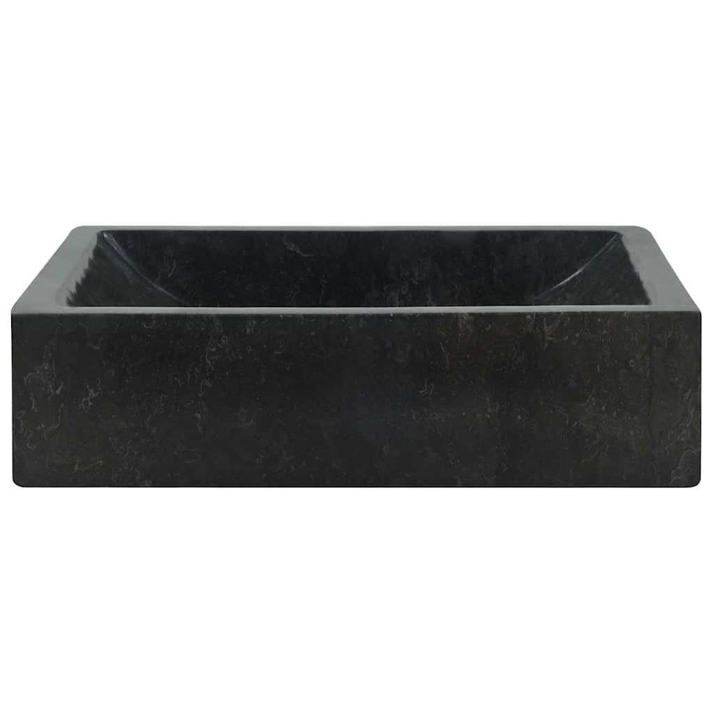 Marmeren Gootsteen Zwart 45x30 cm - 35% Korting!