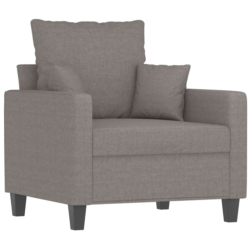vidaXL Fauteuil Taupe 60cm - Zo Goed Als Nieuw! 47% Korting