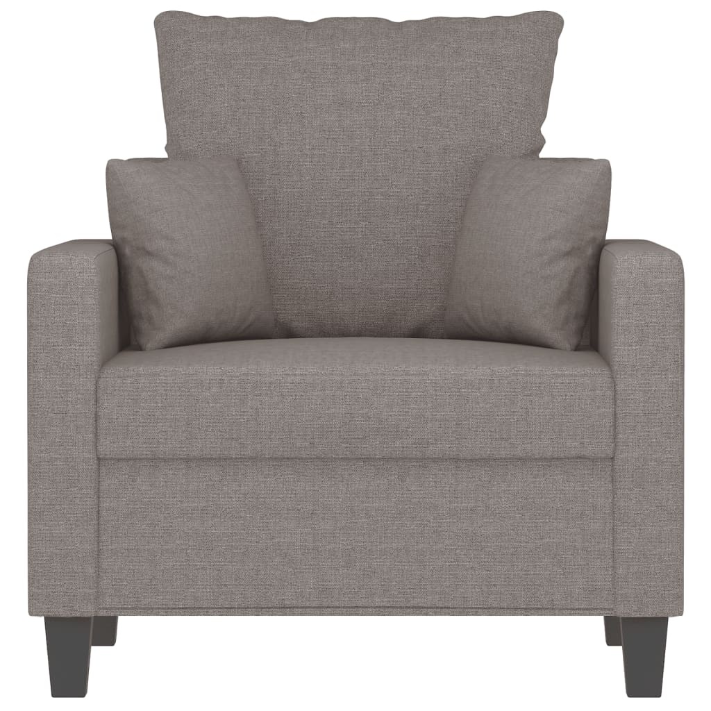 vidaXL Fauteuil Taupe 60cm - Zo Goed Als Nieuw! 47% Korting