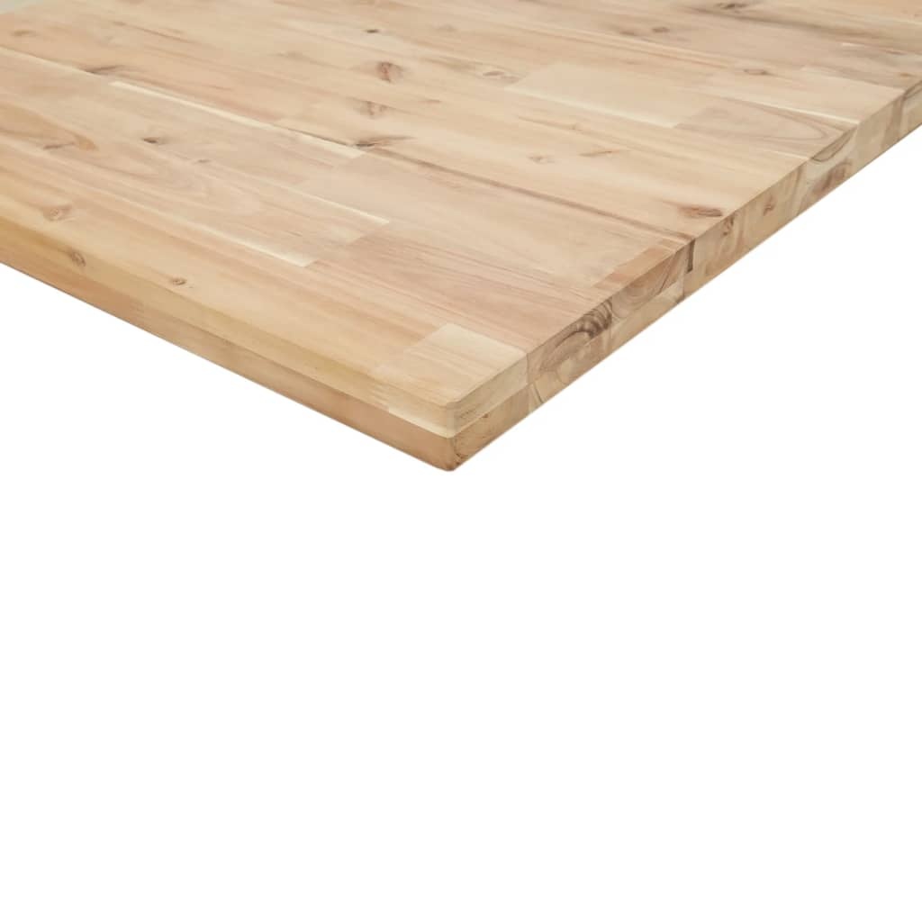 Vierkant Acacia Tafelblad 90x90cm - 53% Korting! Zo Goed Als Nieuw