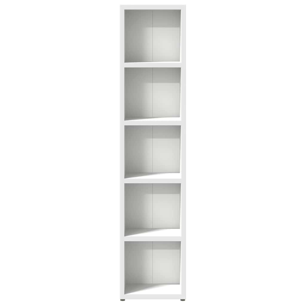 VidaXL CD-Kasten Wit Hout (2 stuks) - 35% Korting!