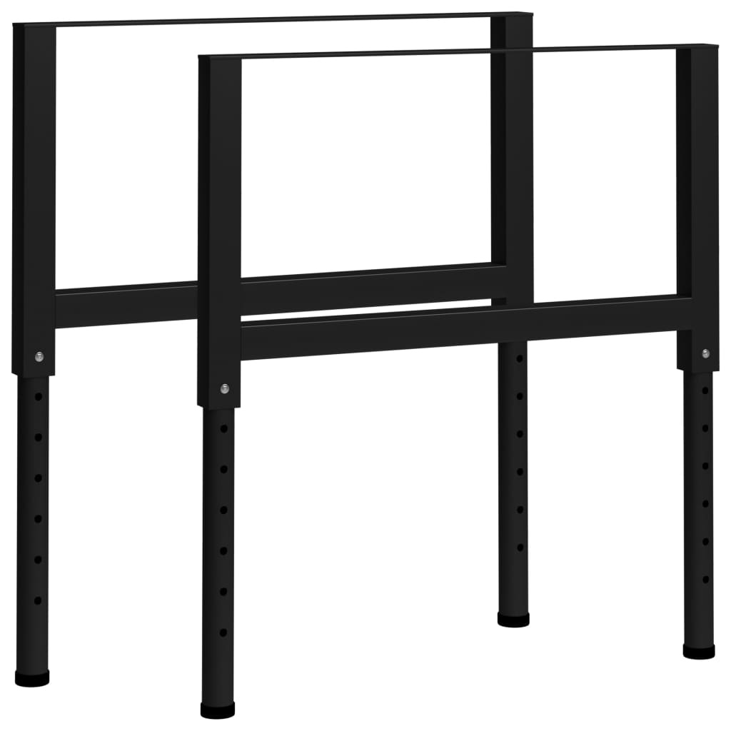 Werkbankframes (2 st) Verstelbaar - 35% Korting!