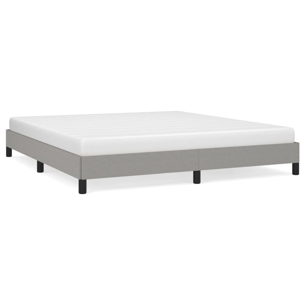 vidaXL Bedframe 180x200 Lichtgrijs -35%! Zo Goed Als Nieuw