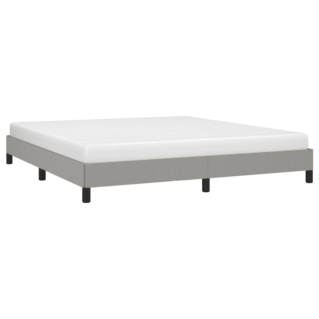 vidaXL Bedframe 180x200 Lichtgrijs -35%! Zo Goed Als Nieuw