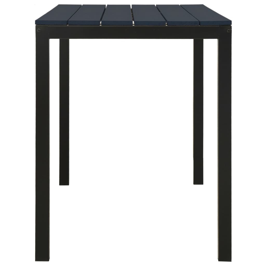 VidaXL 3-delige Tuinset Zwart - Staal & HKC - 35% Korting!