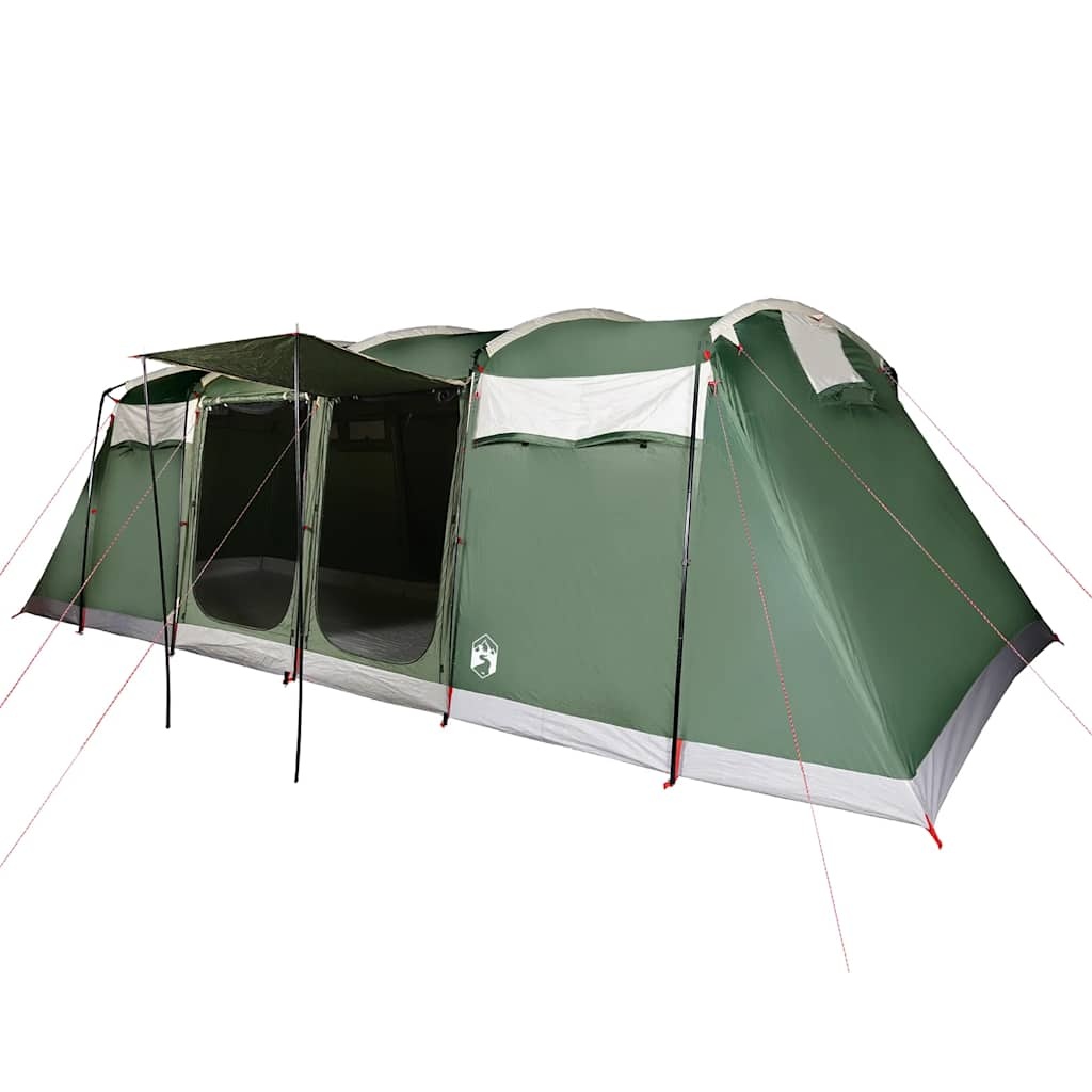 VidaXL Tunneltent 10-Persoons Groen -35% Korting!