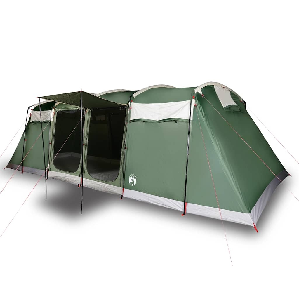 VidaXL Tunneltent 10-Persoons Groen -35% Korting!