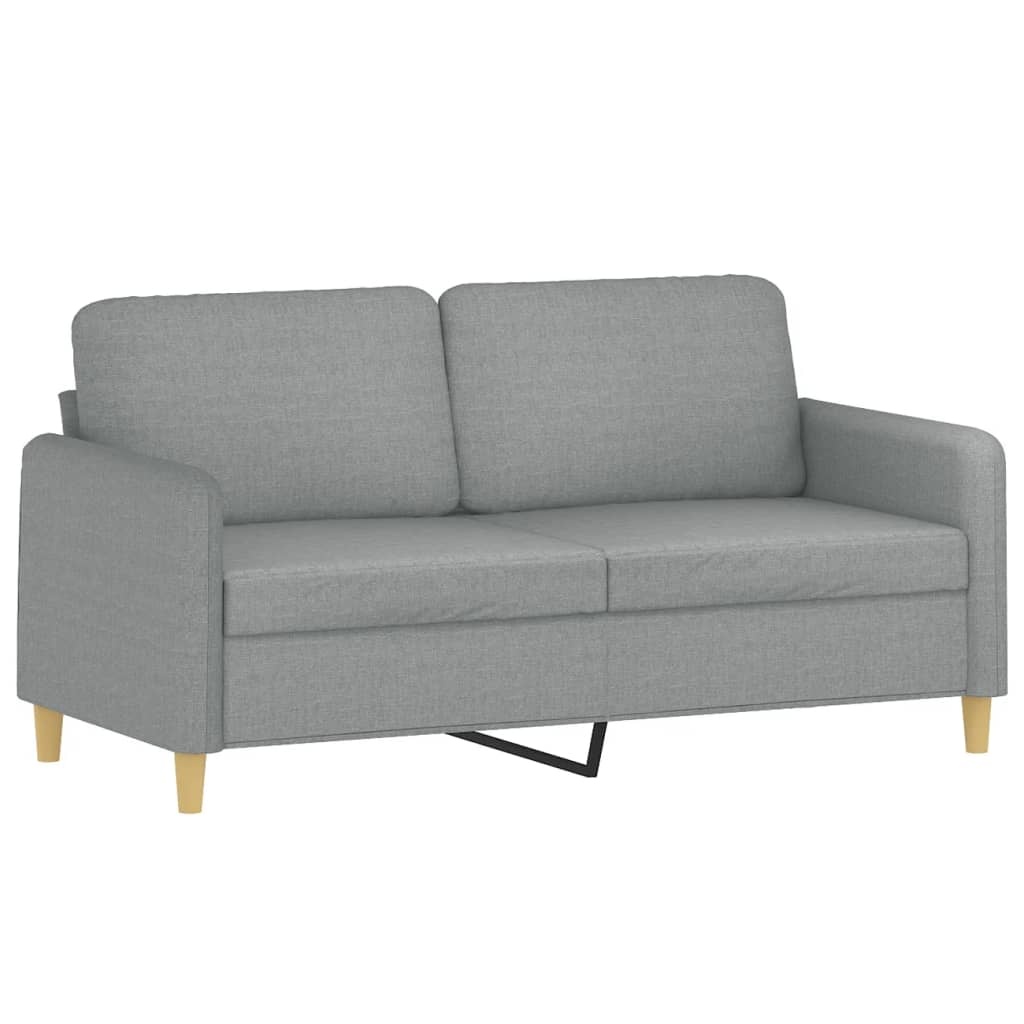 VidaXL 2-Zitsbank Lichtgrijs 140cm - 35% Korting!