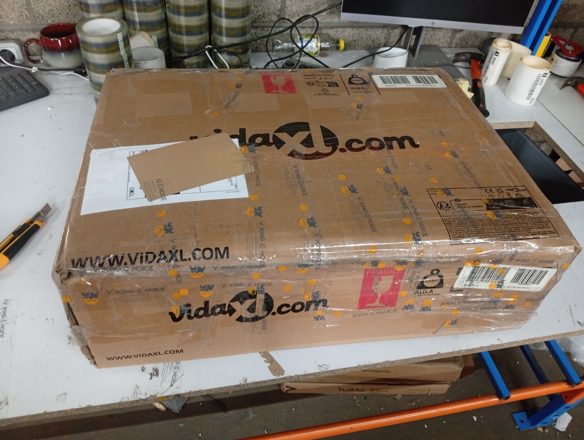 TV-Meubel LED Wit 140cm - 50% Korting - Retourtje!