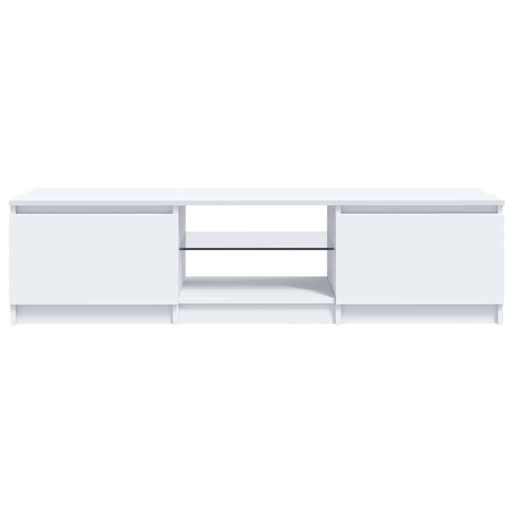 TV-Meubel LED Wit 140cm - 50% Korting - Retourtje!