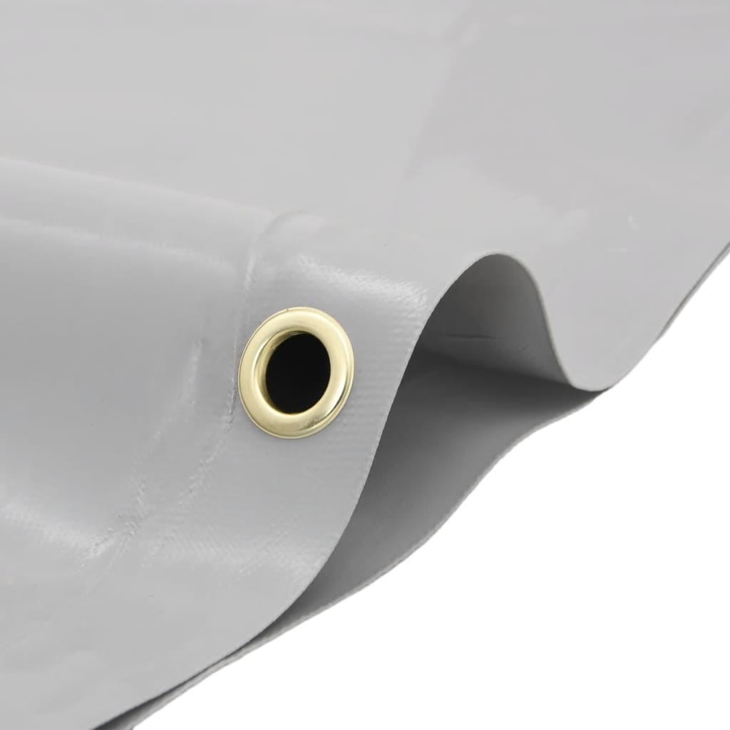 vidaXL Dekzeil Grijs 5x6m - 35% Korting! Topdeal